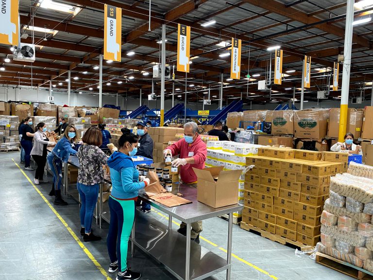 In California, Goodwill of Orange County Distributes Food During Pandemic Goodwill Industries