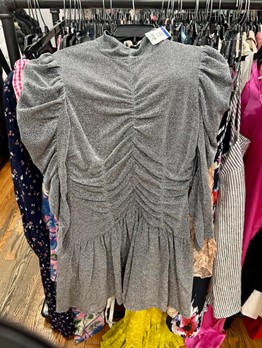 Sparkle Dress Grey