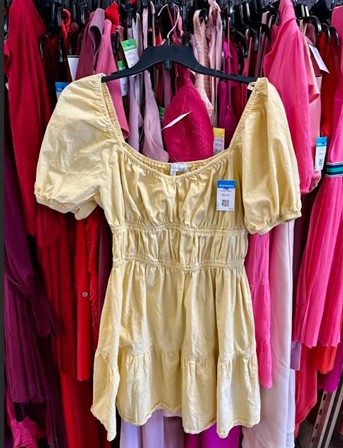 Statement Dress Yellow