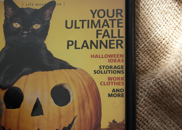 Halloween-themed magazine